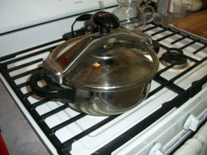 My 3 Liter pressure cooker